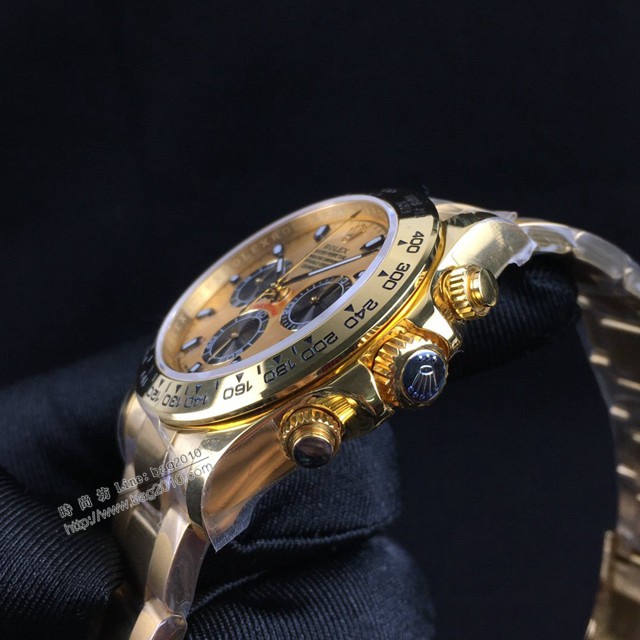 勞力士複刻手錶 Rolex超薄迪通拿新品 灰白金迪 玫瑰金迪 黃金迪 熊貓迪經典男士腕表  gjs2017